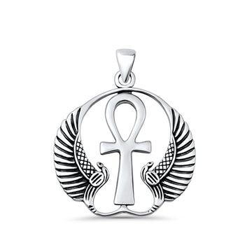 Ankh & Wings Pendant